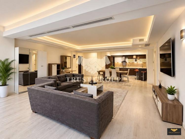 Apartament cu 3 camere semidecomandat, mobilat în Herăstrău