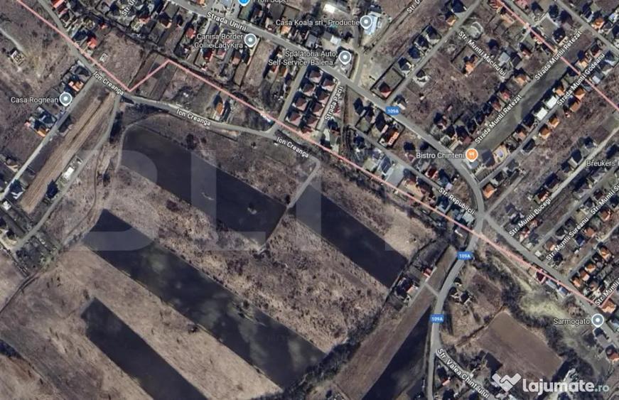 Teren de 1400 mp, în Chinteni