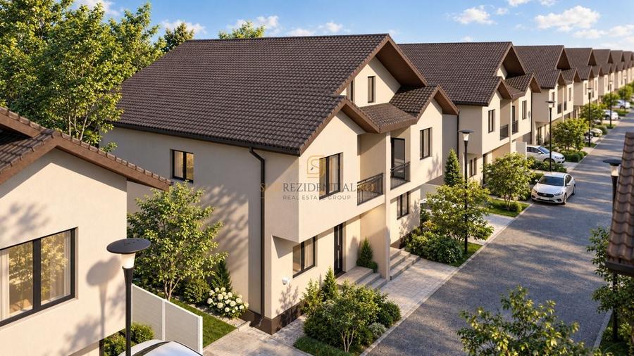 Duplex cu 4 camere cu Canalizare în Central