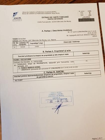 Teren de 3935 mp, în Nazna