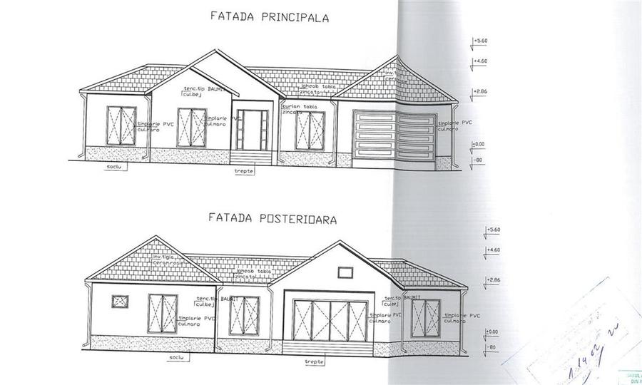 Casă individuală cu 5 camere cu Teren 722 Mp în Livada