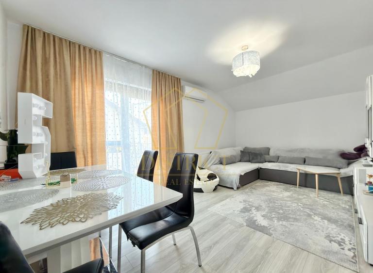 Apartament cu 2 camere semidecomandat, mobilat în Giroc