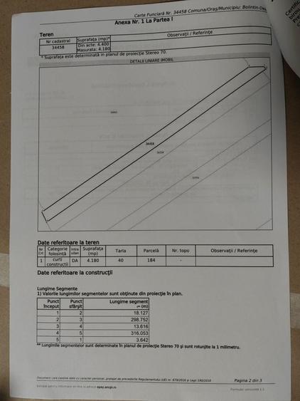 Teren de 4400 mp, în Bolintin-Deal