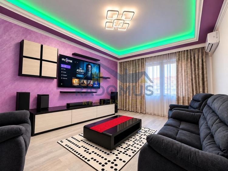 Apartament cu 2 camere decomandat, mobilat în Mihai Bravu
