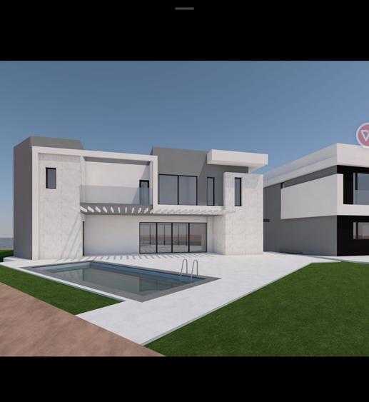 Casă individuală cu 6 camere cu Piscina în Palazu Mare