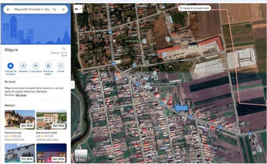 Casă cu 5 camere cu Teren 400 Mp în Măgura