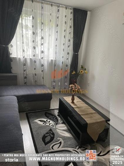 Apartament cu 3 camere semidecomandat în Trivale