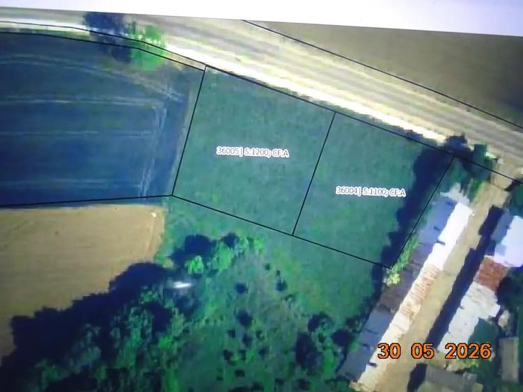 Teren de 1100 mp, în Udești