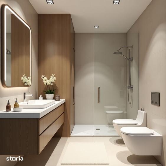 Apartament cu 3 camere, decomandat, terasa 14,4 mp,ansamblu cu piscina - 11