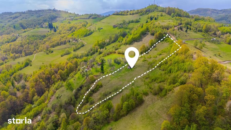 Teren de 18537 mp, în Poiana Mărului