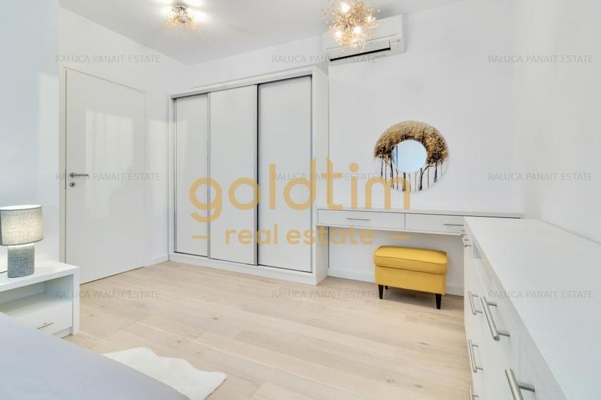Apartament cu 3 camere semidecomandat, mobilat în Băneasa