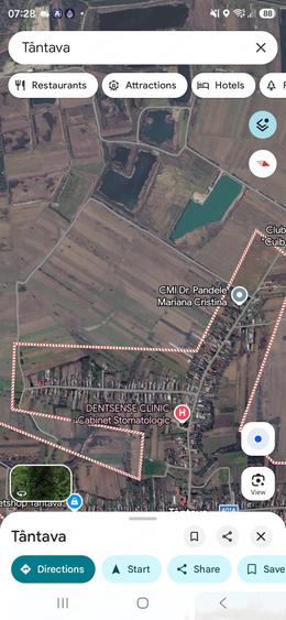 Teren de 2500 mp, în Grădinari