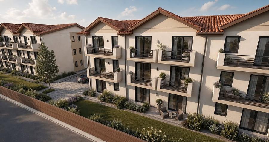 Apartament cu 2 camere decomandat în Cug