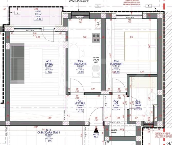Apartament 2 camere | Mehala | Loc de parcare Inclus - 1