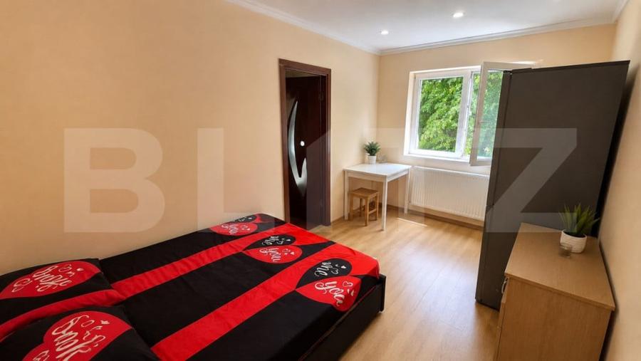 Apartament cu 2 camere semidecomandat în Micro 14