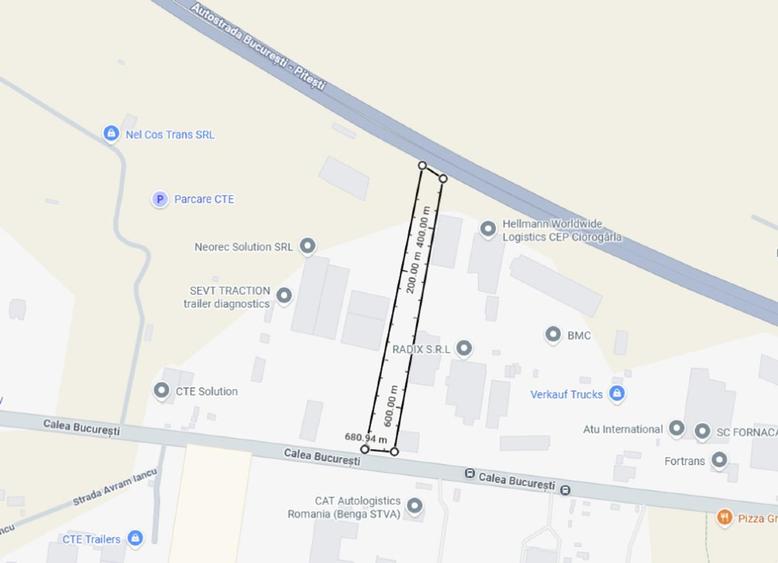 Teren Construcții intravilan de 8746 mp, în Ciorogârla