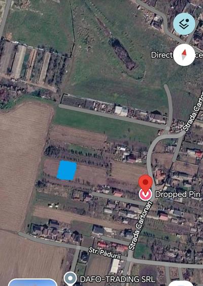 Teren de 500 mp, în Ciorogârla