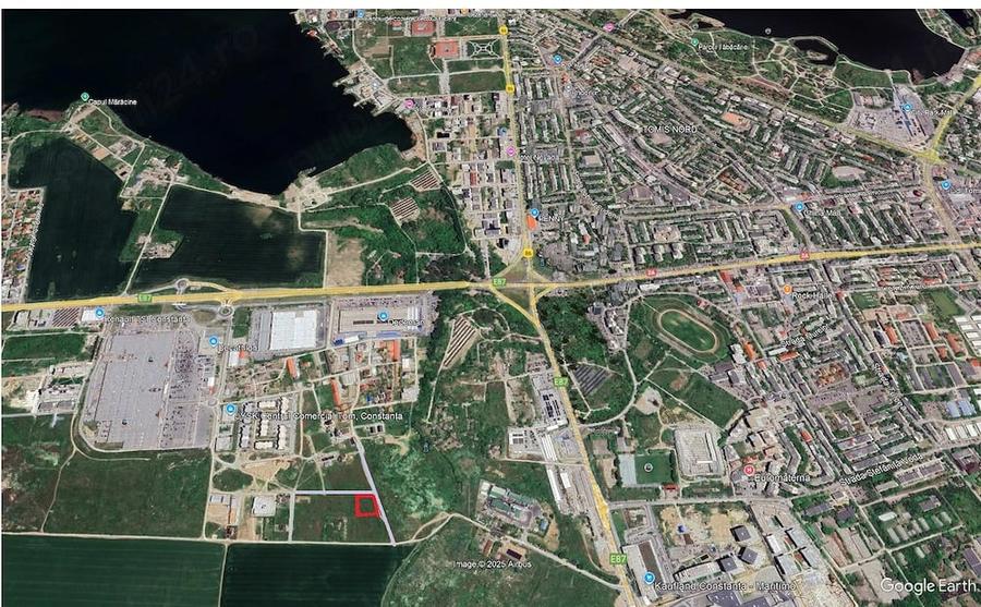 Teren de 2000 mp, în Tomis Nord