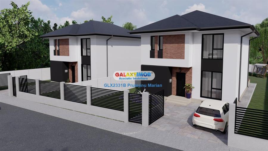 Casă individuală cu 4 camere cu Teren 390 Mp în Central