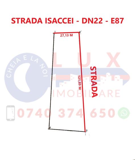Teren Construcții intravilan de 4000 mp, în Vest