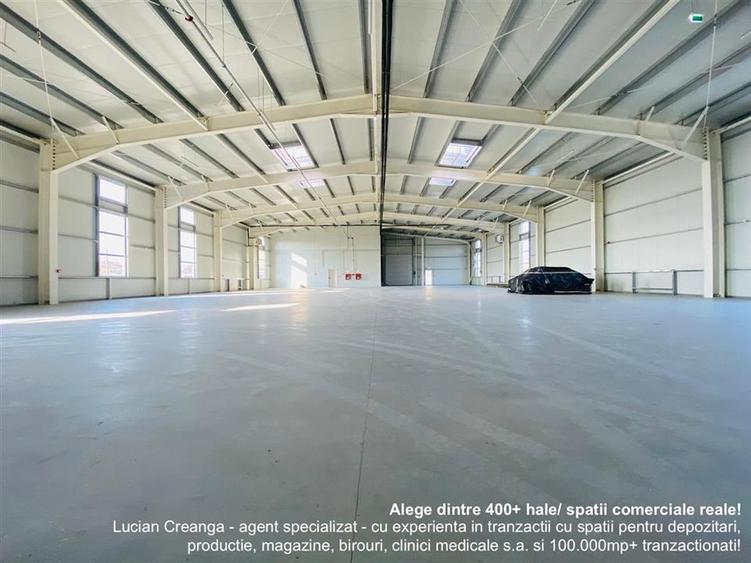 Spațiu industrial, de 1,250 mp, în Lețcani