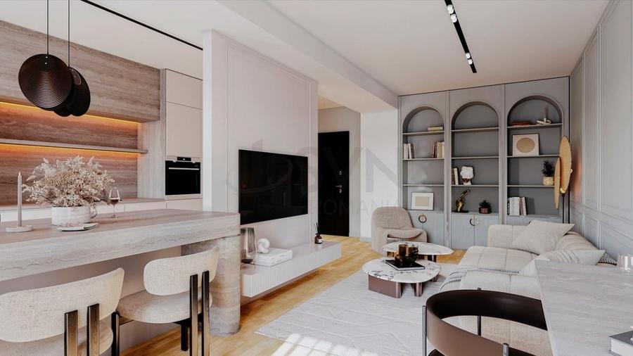 Apartament cu 4 camere decomandat în Pipera