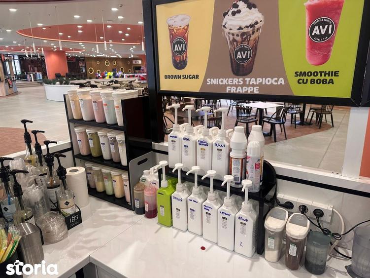 De vanzare insula Bubble Tea mall Buzau - super afacere - 5