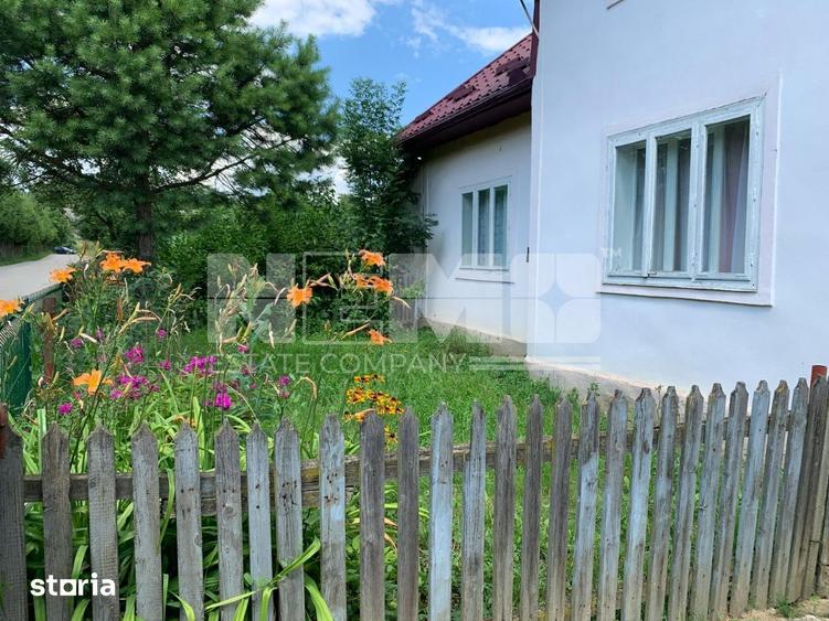 Casă cu 2 camere cu Teren 1285 Mp în Cacica