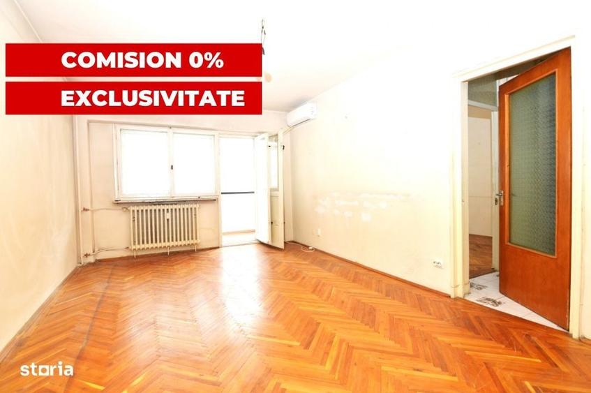 Apartament cu 2 camere semidecomandat în Dorobanți
