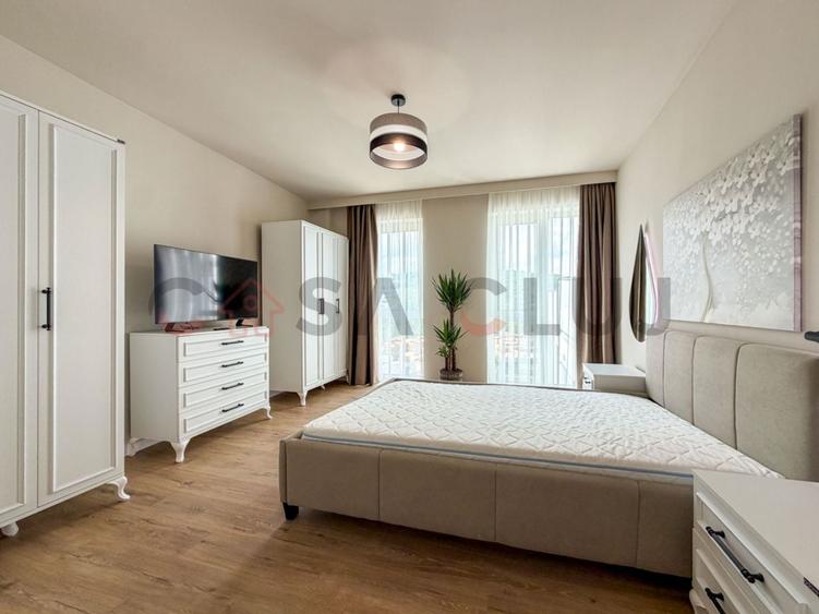 Apartament cu 2 camere semidecomandat, mobilat în Dâmbul Rotund