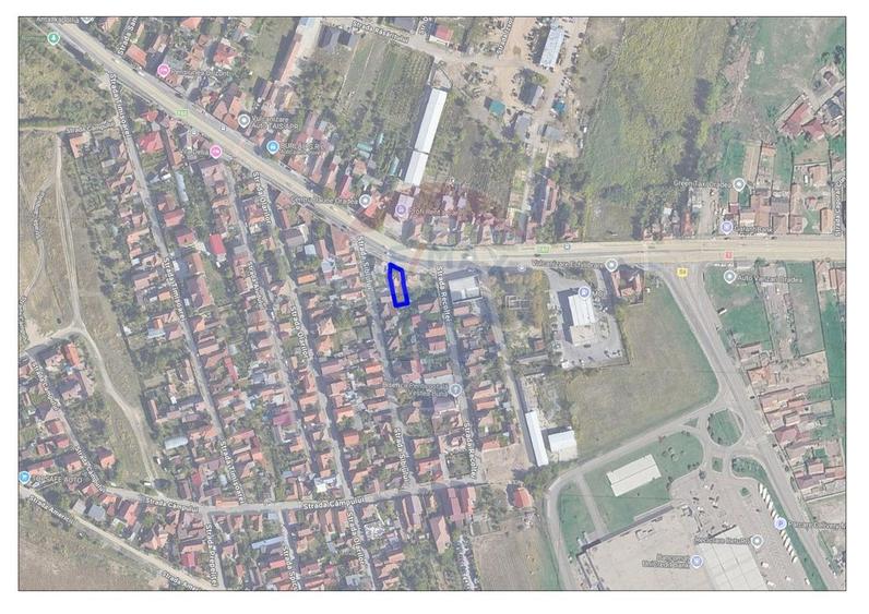 Teren Construcții intravilan de 300 mp, în Calea Clujului