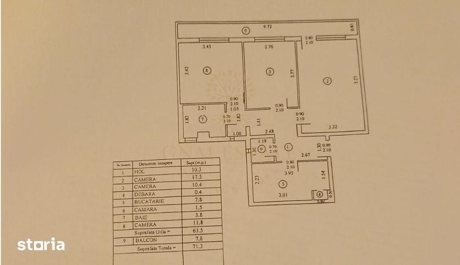 Apartament cu 3 camere decomandat în Drumul Taberei — fotografia 1