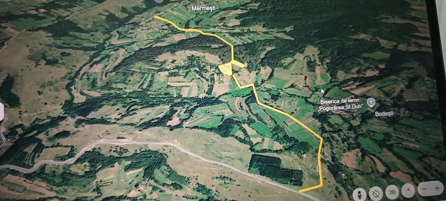 Teren de 8900 mp, în Bodești