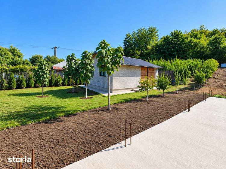 Casă cu 2 camere cu Teren 950 Mp în Vânători