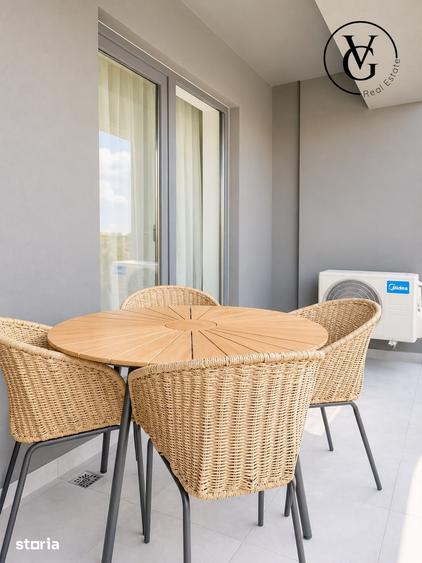 Apartament cu 2 camere decomandat, mobilat în Energia
