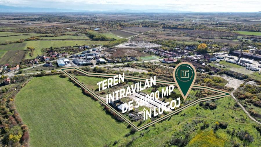 Teren intravilan de 35000 mp, în Lugoj