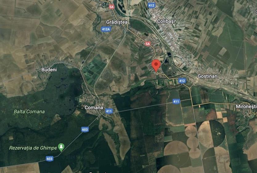 Teren Construcții intravilan de 500 mp, în Comana