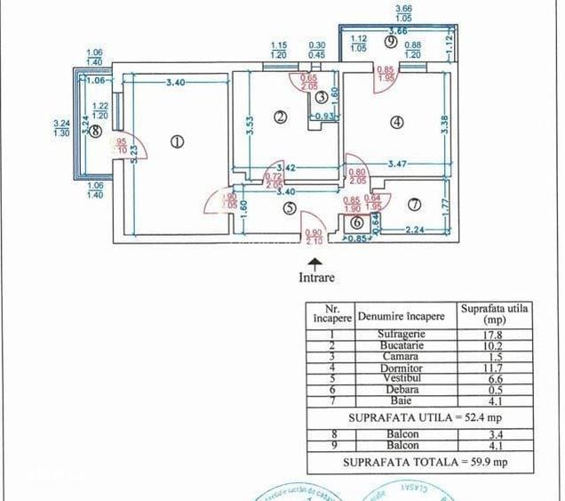 2 camere Dorobanti Bucuresti