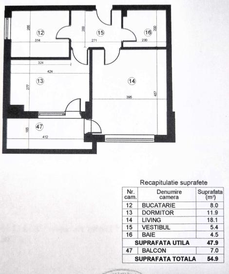 De vanzare apartament 2 camere - sector 3, complet mobilat si utilat - 1