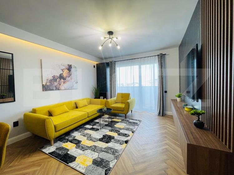 Apartament cu 2 camere semidecomandat, mobilat în Florești — fotografia 3