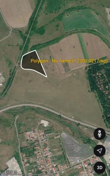 Teren de 12300 mp, în Central