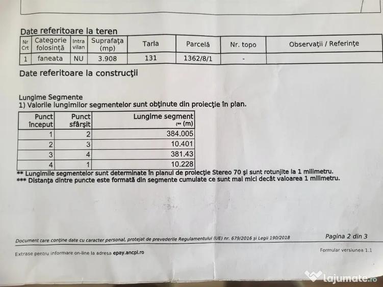 Teren în Central