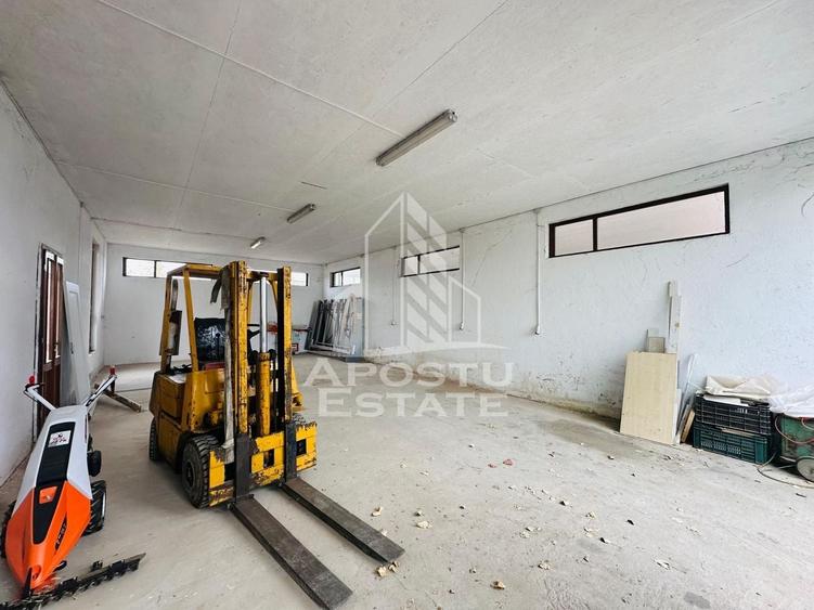 Spațiu industrial, de 100 mp, în Sânleani