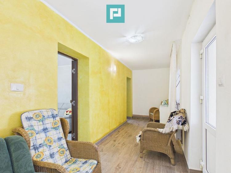 Casă individuală cu 3 camere cu Canalizare în Central