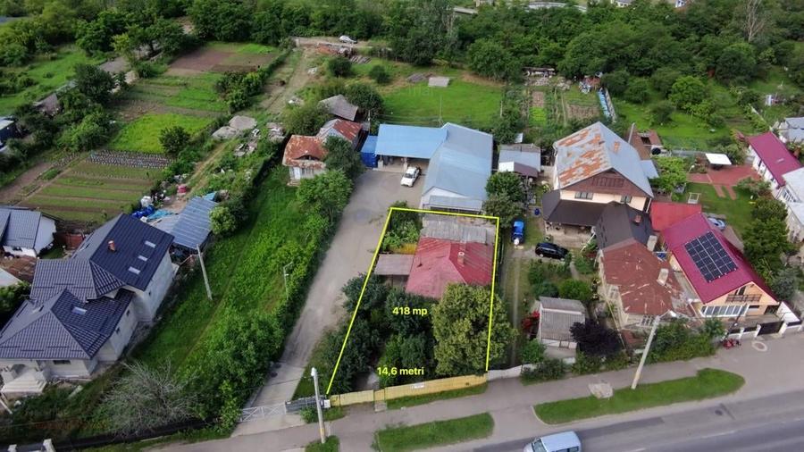 Casă + teren 417 mp | General Dăscălescu | Ideală pentru hală, depozit, atelier - 1