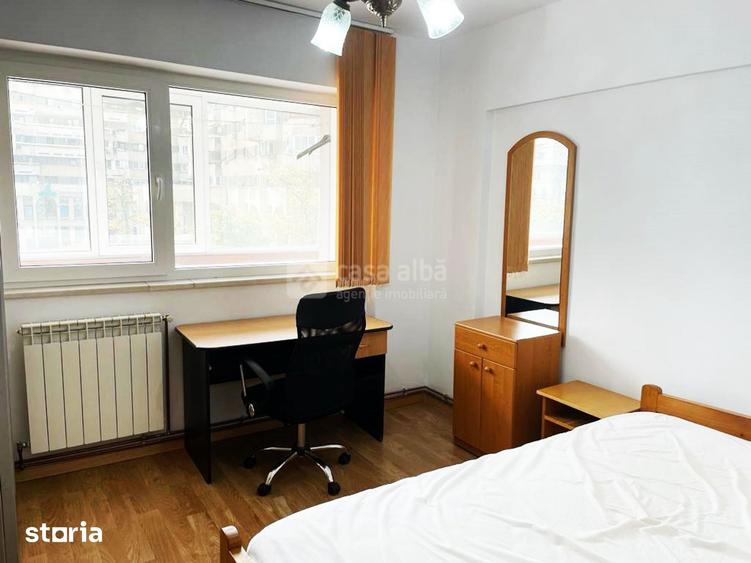 Apartament cu 3 camere decomandat, mobilat în Tudor Vladimirescu