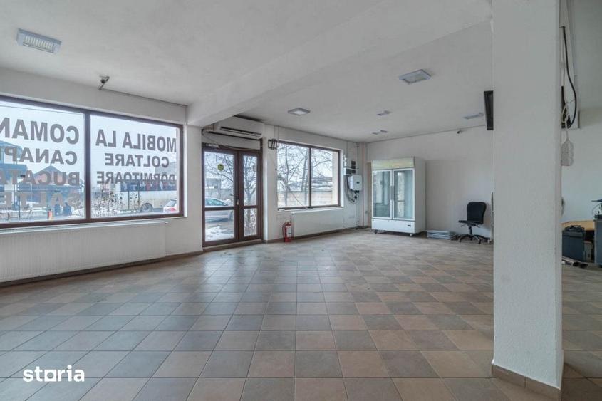 De inchiriat Spa?iu comercial 100 mp, la strada principala intre B - 2
