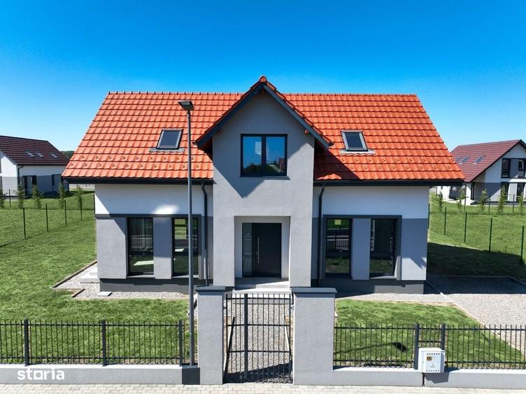 Casa noua de vanzare | 4 camere | 189.90 mp | teren 800 mp - 4