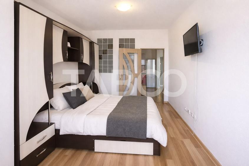 Apartament cu 2 camere decomandat, mobilat în Mihai Viteazul