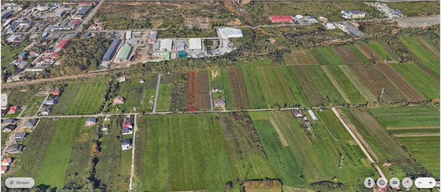 Teren de 2400 mp, în Central